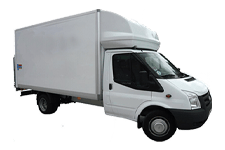 Van Hire Cheadle - Ford Luton Box Tail Lift - Van hire Cheadle